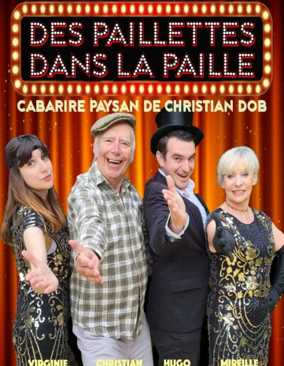 Des paillettes dans la paille