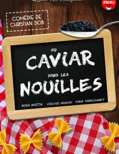 Du caviar dans les nouilles