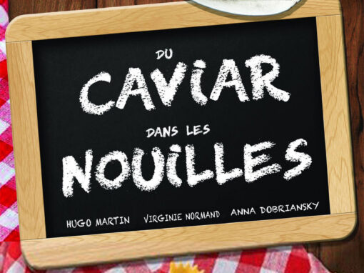Du caviar dans les nouilles
