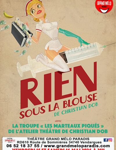 Rien sous la blouse