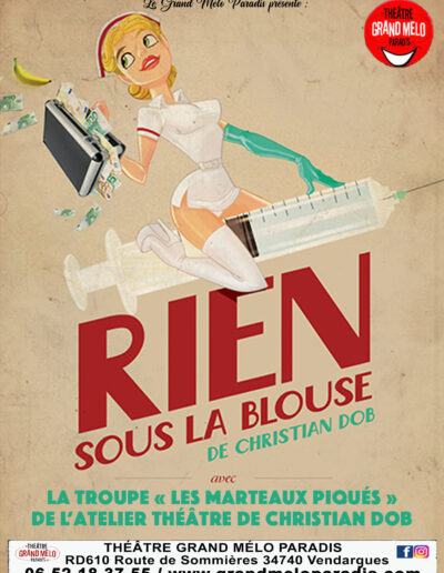 Rien sous la blouse